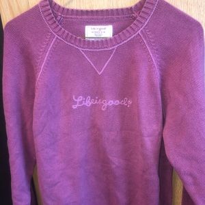 Life Is Good sweater